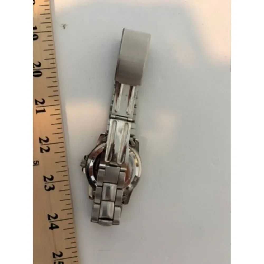 Dodge RAM mens stainless steel quartz watch with Black dial